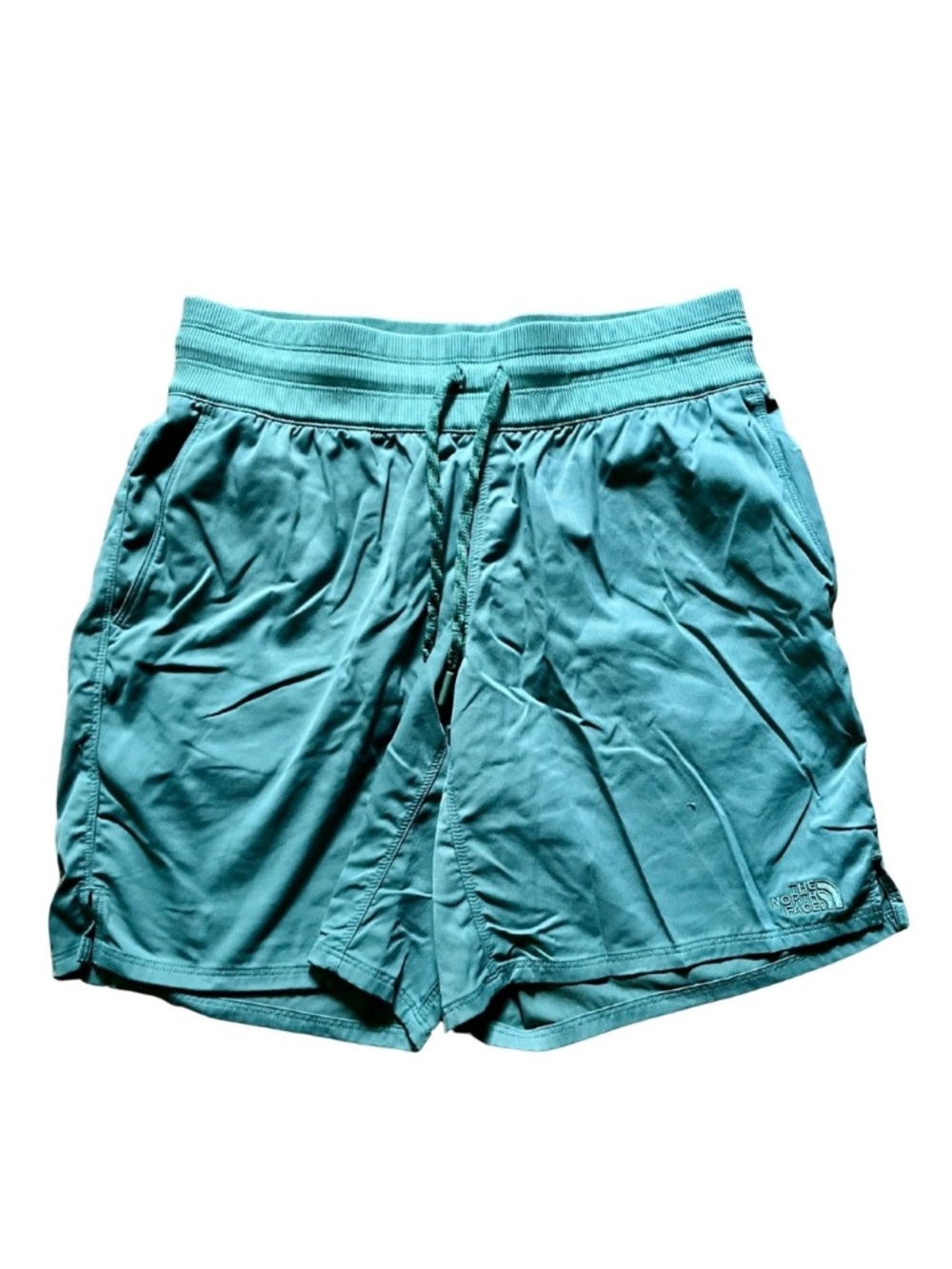 The North Face Women's Green Aphrodite Bermuda Shorts Athletic Athleisure
